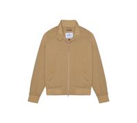 Wolljacke AQUASCUTUM ACTIVE "STRETCH HARRINGTON Herren", Herren, Gr. L, beige (khaki), Softshell, 84% Nylon, 16% Elasthan, normal normal, Jacken, Blousonjacke Herren, leichte Jacke, Sportjacke, Wetter