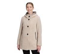 Wolljacke GIL BRET "Gil Bret Damen Wolljacke mit Kapuze", Damen, Gr. 36, beige (light sand), Obermaterial: 60% Wolle, 22% Polyamid, 13% Polyester, 5% diverse Faserarten. Besatz: 100% Polyamid. Futter:
