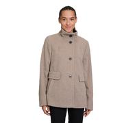 Wolljacke GIL BRET, Damen, Gr. 36, walnut melange, Obermaterial: 75% Wolle, 20% Polyamid, 5% Kaschmir, meliert, regular fit taillenbedeckt, gerader Abschluss, Jacken, mit Taschen (51165411-36) walnut