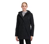 Wolljacke GIL BRET, Damen, Gr. 40, grau (schwarz, grau), Web, Obermaterial: 32% Baumwolle, 27% Polyester, 18% Wolle, 18% Polyacryl, 5% sonstige Fasern, unifarben, casual, bequem Po-bedeckend, Rundhals