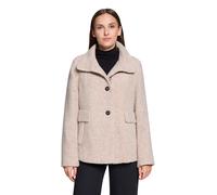 Wolljacke GIL BRET, Damen, Gr. 46, light sand, Fleece, Obermaterial: 60% Wolle, 22% Polyamid, 13% Polyester, 5% diverse Faserarten, unifarben, normal hüftbedeckend, Rundhals, Jacken, Teddyjacke mit Kn