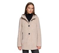 Wolljacke GIL BRET "Damen mit Kapuze", Damen, Gr. 48, beige (light sand), Plüsch, Obermaterial: 60% Wolle, 22% Polyamid, 13% Polyester, 5% diverse Faserarten; Besatz: 100% Polyamid; Futter: 100% Polye