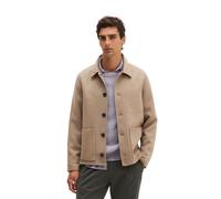 Wolljacke MARC O'POLO, Herren, Gr. XL, charleston gray, Web, Obermaterial: 50% Wolle, 47% Polyester, 3% sonstige Fasern, regular fit normal, Jacken, regular aus weichem Double Face Wool Blend (1202846