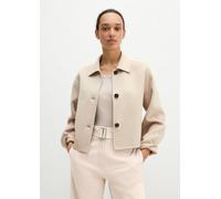 Marc OPolo Outdoorjacke "aus hochwertigem Doubleface" ohne Kapuze (76764047-42) natural