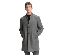 Denim Tom Tailor - Wollmantel mit Stehkragen light stone grey wool twill - Gr. - XXL
