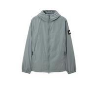 Wolljacke WEEKEND OFFENDER "TECHNICIAN FACE MASK JACKET Herren", Herren, Gr. L, porpoise, Softshell, 100% Nylon, normal normal, Jacken, Jacke Herren, Übergangsjacke, Kapuze, Regenjacke, Outdoor, Sale