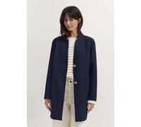 Wollmantel BUGATTI "Regular Fit", Damen, Gr. 34, 390, marine, 100% Wolle, unifarben, regular fit, Mäntel, aus reiner italienischer Wolle (91173563-34) 390, marine