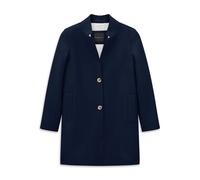 Wollmantel BUGATTI "Regular Fit", Damen, Gr. 38, 390, marine, 100% Wolle, unifarben, regular fit, Mäntel, aus reiner italienischer Wolle (91173563-38) 390, marine