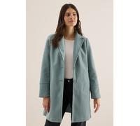 CECIL Damen 1005389 Woll-Optik Revers-Mantel, Ice Hill Green, XXL