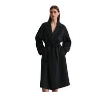 Wollmantel MARC O'POLO "aus exklusivem Doubleface", Damen, Gr. 38, blau (deep night blau), Obermaterial: 50% Wolle (Schafwolle), 50% Polyester; Füllung: 100% Nicht verfügbar; Futter: 100% Nicht verfüg