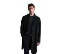 Wollmantel MARC O'POLO "aus exklusivem Doubleface", Herren, Gr. 56, deep night blau, Obermaterial: 50% Wolle, 47% Polyester, 3% Sonstige Fasern, unifarben, regular fit, Mäntel (21692411-56) deep night