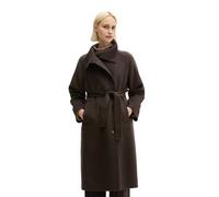 Wollmantel MARC O'POLO "aus hochwertigem Doubleface", Damen, Gr. 36, braun (burnt coffee), Obermaterial: 50% Wolle (Schafwolle), 47% Polyester, 3% Sonstige Fasern, unifarben, relaxed fit, Mäntel (2019