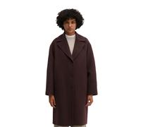 Wollmantel MARC O'POLO "aus hochwertigem Doubleface", Damen, Gr. 40, braun (schwarz cherry), Obermaterial: 50% Wolle, 47% Polyester, 3% Sonstige Fasern, unifarben, regular fit, Mäntel (81428869-40) sc