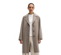 Wollmantel MARC O'POLO "aus hochwertigem Melange-Doubleface", Damen, Gr. 36, beige (stone taupe melange), Obermaterial: 50% Wolle (Schafwolle), 50% Polyester, unifarben, regular fit, Mäntel (32049150-