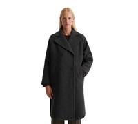 Marc O'Polo Damen Mantel mit Recycling-Wolle, grau, Gr. 36