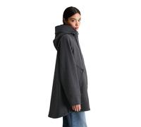 Wollmantel MARC O'POLO DENIM, Damen, Gr. XL, grau (anthra melange), Web, Obermaterial: 50% Wolle, 47% Polyester, 3% sonstige Fasern, loose fit, Mäntel, regular aus Wolle-Mix (87687730-XL) anthra melan