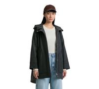 Wollmantel MARC O'POLO DENIM, Damen, Gr. XL, grau (anthra melange), Web, Obermaterial: 50% Wolle, 47% Polyester, 3% sonstige Fasern, loose fit, Mäntel, regular aus Wolle-Mix (87687730-XL) anthra melan