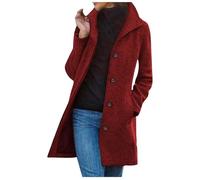 Wollmantel Orange WeißEr Cardigan Lang Fleecejacke Damen GrüN Long Daunenweste Damen Leichte Regenjacke Damen Wasserdicht Atmungsaktiv Wollmantel Blau Blazerkleider Damen üBergangsjacke Damen