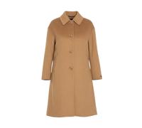 Wollmantel RICANO "Mantel Amalia", Damen, Gr. L, braun (cognac), Obermaterial: 50% Wolle WO. 50% Polyester PES., weit, Rundhals, Mäntel (53469647-L) cognac