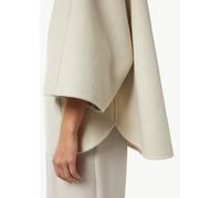 Wollmix-Cape im Loose Fit mit Raglan-Ärmeln beige L