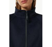 Wollmix-Cape im Loose Fit mit Raglan-Ärmeln blau S