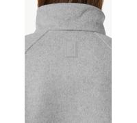 Wollmix-Cape im Loose Fit mit Raglan-Ärmeln grau M