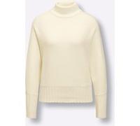 Wollpullover ecru 38