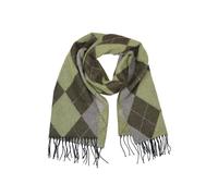 Wollschal "Argyle", Damen, grün (khaki), Polyacryl, COLLEZIONE ALESSANDRO, gemustert, Basic, Modetücher, mit Karomuster, warm und weich (26855123-0) khaki