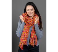 collezione alessandro Italienischer Schal Becky kuschelweich, mit Fransen 34cm x 200cm