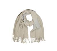 Wollschal "Greige", Damen, beige, Baumwolle, COLLEZIONE ALESSANDRO, unifarben, Basic, Modetücher, in modischem beige-grau, Made in Italy (99293553-0) beige
