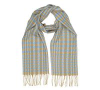 Wollschal "Inverno", Damen, blau, Polyacryl, COLLEZIONE ALESSANDRO, kariert, Basic, Modetücher, Made in Italy, mit modernem Karo (51145160-0) blau