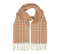 Wollschal "Inverno", Damen, orange, Polyacryl, COLLEZIONE ALESSANDRO, kariert, Basic, Modetücher, Made in Italy, mit modernem Karo (64518443-0) orange