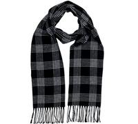 Wollschal "Karol", Damen, schwarz, Polyacryl, COLLEZIONE ALESSANDRO, kariert, Basic, Modetücher, Made in Italy, super weich und angenehm (43003747-0) schwarz