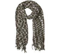 Wollschal "Lanea", Damen, grün (khaki), Polyacryl, COLLEZIONE ALESSANDRO, kariert, Basic, Modetücher, grob gestrickt mit Fransen (24358212-0) khaki