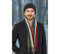 Wollschal "Light", Herren, multi, Polyacryl, COLLEZIONE ALESSANDRO, gestreift, Basic, Modetücher, schmaler Schal, Made in Italy (64671466-0) multi