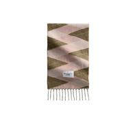 Wollschal MARC O'POLO DENIM "mit Argyle-Muster", Damen, medium grün, Obermaterial: 79% Schurwolle, 14% Alpaka, 7% Polyamid, gemustert, Modetücher (60570716-0) medium grün