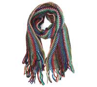 Wollschal "Wiara", Damen, bunt (multi), Polyacryl, COLLEZIONE ALESSANDRO, gestreift, Basic, Modetücher, Made in Italy (35209705-0) multi