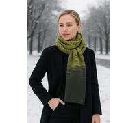 Wollschal "Zugspitze", Herren, grün, Polyacryl, COLLEZIONE ALESSANDRO, unifarben, Basic, Modetücher, Made in Italy, in modischen Farben (33999167-0) grün