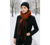 Wollschal "Zugspitze", Herren, orange, Polyacryl, COLLEZIONE ALESSANDRO, unifarben, Basic, Modetücher, Made in Italy, in modischen Farben (55239931-0) orange