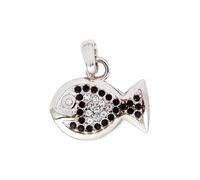 Wolters Schmuckanhänger Fisch, schwarz - für ein wirkungsvolles Outfit!