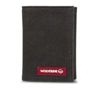 Wolverine Herren Guardian Cotton Trifold Wallet mit RFID-Schutz, sechs Kartenfächer und DREI Einsteckfächer, Onyx, Einheitsgröße, Onyx, Einheitsgröße