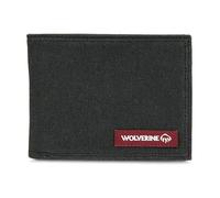 Wolverine Herren Guardian Cotton Passcase Wallet mit RFID Schutz, Sechs Kartenfächer und Zwei Einschubfächer, Onyx, One Size, Onyx, Einheitsgröße