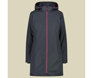 Woman Coat Zip Hood 32Z1406 Größe 38 Farbe U911 titanio