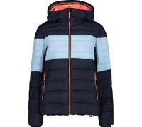 CMP WOMAN JACKET FIX HOOD BLACK BLUE BLACK BLUE, 38