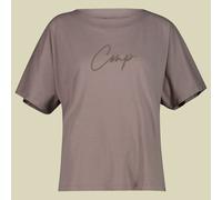 Woman T-Shirt 36 grau - Farbe clay