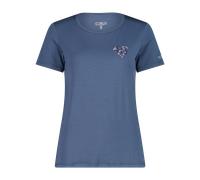 CMP - Women's Bamboo T-Shirt - T-Shirt, Gr. XL 44, blau (Space)