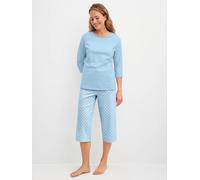 WOMEN 3/4 Pyjamas Blau M