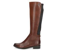 CAPRICE Damen Hohe Stiefel mit Absatz mit Reißverschluss Elegant, Braun (Cognac Comb), 40 EU