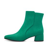 MARCO TOZZI Damen Stiefeletten mit Absatz Elegant mit Reißverschluss, Grün (Emerald Green), 38 EU