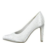 Marco Tozzi Da.-Pumps für Damen, weiß, Gr. 37 EU